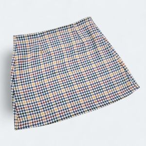 Sadie & Sage Multicolor Houndstooth Women's Skirt Size Large